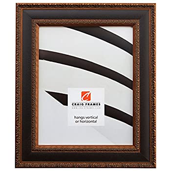 【中古】【輸入品・未使用】Craig Frames Galerie、アンティークゴールドとブラックの写真フレーム 16 x 22インチ