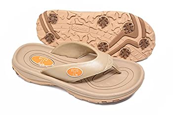 【中古】【輸入品・未使用】ZORIZ カレッジシリーズ ゴルフサンダル, タン、テネシー州, Men\'s 7/Women\'s 9