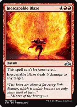 【中古】【輸入品・未使用】マジック: ザ・ギャザリング - インescapable Blaze (107/259) - Guilds of Ravnica