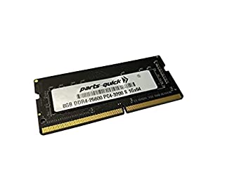 【中古】【インポート品・未当てはめる】parts-quick 8GB 記憶装置 ASUS ROG Zephyrus S17 GX703つづき物用 DDR4 3200MHz SODIMM ランダムアクセス記憶装置相応う