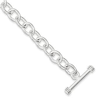 【中古】【輸入品・未使用】スターリングシルバーケーブルリンクブレスレット7.75?\