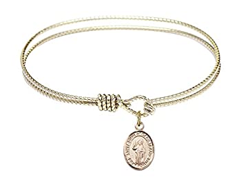 【中古】【輸入品・未使用】楕円形EyeフックバングルブレスレットW /セント・ジョンのCapistrano in金張り|スカイマーケットプラス