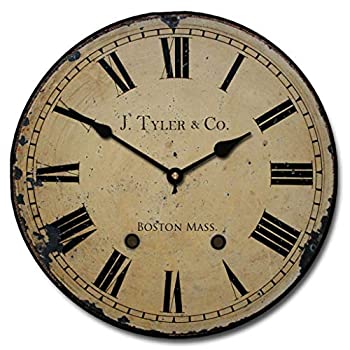 【中古】【輸入品・未使用】1910年 イングリッシュロングケース 壁掛け時計 8サイズあり ほとんどのサイズは2～3日で発送 静音 10インチ 1910 English Longcase 10