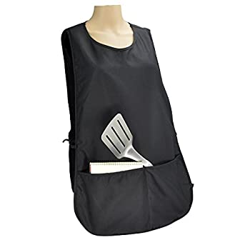 【中古】【輸入品・未使用】DALIX コブラー エプロン 2ポケット スモック レギュラー 28.5インチ x 18.5インチ ブラック (10パック)画像