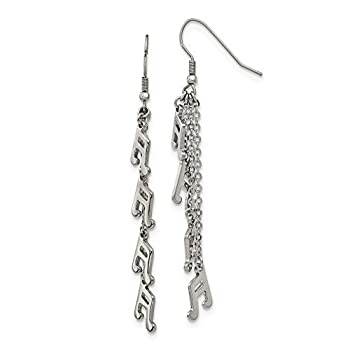 【中古】【輸入品・未使用】FB Jewels ソリッドステンレススチール マルチストランド 音符 ダングル シェパード フックイヤリング 27,838円