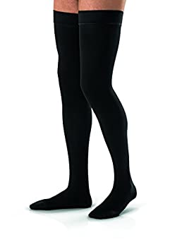 【中古】【輸入品・未使用】Men's 30-40 mmHg Closed Toe Thigh High Support Sock Size: Small, Color: Black by Jobst 32,005円