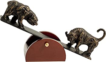【中古】【輸入品・未使用】See-Saw Stock Market 雄牛と熊の彫刻 - フィギュア|スカイマーケットプラス