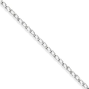【中古】【輸入品・未使用】925スターリングシルバー 2.8mm キューバリンクチェーン アンクレット アンクルビーチブレスレット 7インチ : 女性へのギフトに