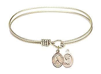 【中古】【輸入品・未使用】楕円形EyeフックバングルブレスレットW /セントクリストファー・金張りの/野球 38,468円