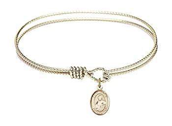 【中古】【輸入品・未使用】楕円形EyeフックバングルブレスレットW / St。Pius X In金張り 33,373円