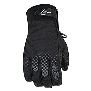 【中古】【インポート品・未当て嵌める】2018?ski-doo手持ち部分グローブ4462341690?3?x - 3?X L黒いこと