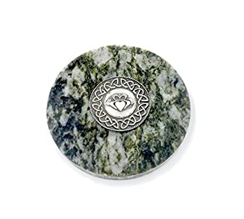 【中古】【インポート品・未当て嵌める】アイルランドクラダMedallion on ConnemaraマーブルPaperweight