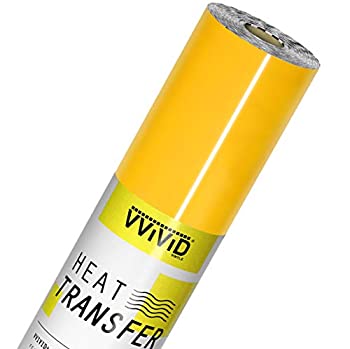 【中古】【輸入品・未使用】VVIViD V2 プロフェッショナル HTV 熱転写フィルム アイロン接着ビニールロール (黄色、50フィート×12インチ)
