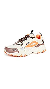 【中古】【インポート品・未当て嵌める】Fila メンズ オークモント トレイル スニーカー, フィラクリーム/黒いこと/ショッキングオラン, 10