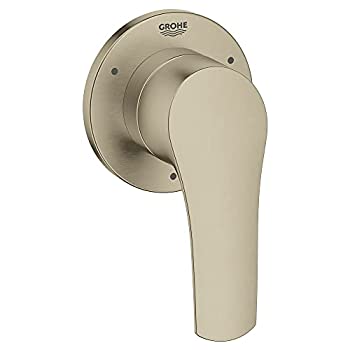 【中古】【インポート品・未当て嵌める】GROHE 19972EN3 Eurosmart 3ウェイダイバーター 無光沢Ｎｉ