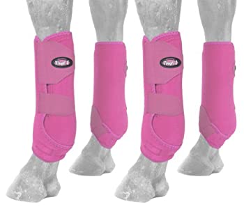 【中古】【インポート品・未当てはめる】(Small, Pink) - Tough 1 Extreme Vented Sport Boots Set
