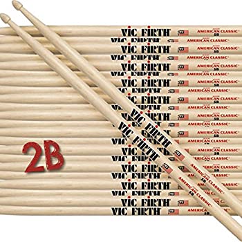 【中古】【輸入品・未使用】Vic Firth 2B アメリカンクラシック 2B