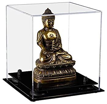 【中古】【輸入品・未使用】多目的ディスプレイケース デラックス アクリル製 万能ケース ライザー付き 7.6\