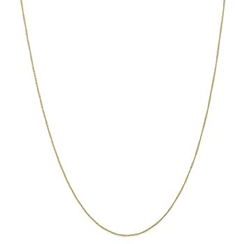 【中古】【輸入品・未使用】FB Jewels 10K イエローゴールド .5 mm カーデッドカーブチェーン