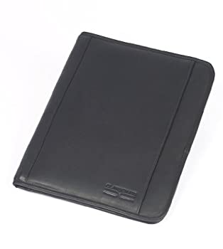 【中古】【輸入品・未使用】クレアチェイス621E-黒クラシックジッパーフォリオ - ブラック