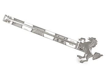 【中古】【輸入品・未使用】ZAUNICK シュトゥットガルト馬タイクリップ スターリングシルバー 手作り