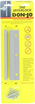 【中古】【輸入品・未使用】Don-Jo ILP 206 14 Gauge Steel Inswinging Door Interlock Latch Protector, Silver Coated, 6 Height (Pack of 10) by Don-Jo