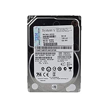 【中古】【輸入品・未使用】90Y8954 IBM 500GB 10K 6G SFF SAS NL G2HS HDD｜スカイマーケットプラス