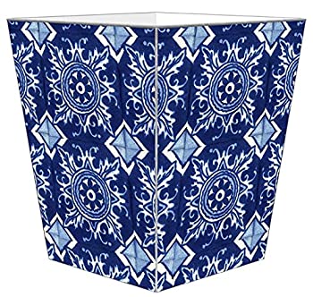 【中古】【輸入品・未使用】wb8399-zihuatanejo taleveraタイルWastepaper Basket