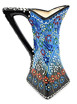 【中古】【輸入品・未使用】ハンドメイド 伝統的なトルコ陶器装飾ピッチャー 8\\\