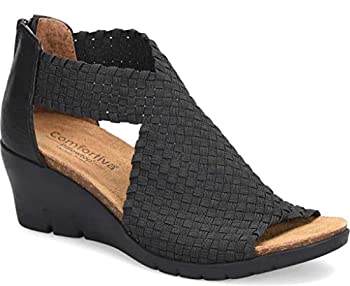 【中古】【インポート品・未当て嵌める】Comfortiva Alesha US 大きさ: 6.5 色つや: 黒いこと