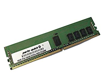 【中古】【輸入品・未使用】parts-quick 16GB (1X16GB) メモリ HP ProLiant ML350 Gen10 (G10)対応 DDR4-2933 CAS-21-21 ECC Registered DIMM RAM 21,496円