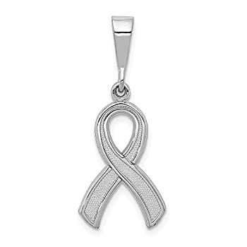 【中古】【輸入品・未使用】14K ホワイトゴールド アウェアネス ペンダント チャーム ネックレス Awarenes ファインジュエリー 女性へのギフトに, ホワイトゴールド ストー