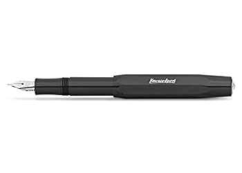 【中古】【インポート品・未当て嵌める】Kaweco Sport Skyline Fountainpen black BB (extra bold)
