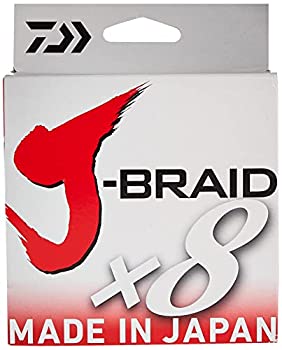 【中古】【輸入品・未使用】ダイワ J-Braid 300M 8本撚り ラウンド ブレイ ドライン 20 lb グリーン