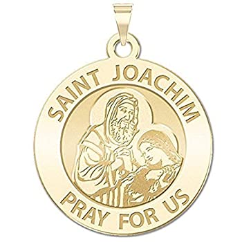 【中古】【輸入品・未使用】カスタム彫刻Saint Joachim Religiousメダル???- Available inソリッド10?K and14?K黄色またはホワイトゴールド、またはスターリングシルバ 93,484円