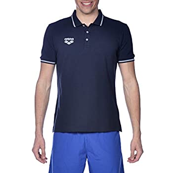 【中古】【輸入品・未使用】Arena Team Line Short Sleeve Polo,Navy (70),L