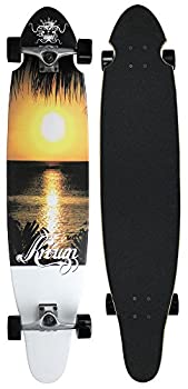 【中古】【インポート品・未当て嵌める】Complete Kick Tail Longboard Skateboardハワイ州