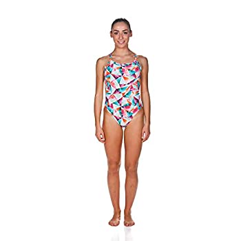 【中古】【輸入品・未使用】arena Tropical Women's Challenge Back Swimsuit