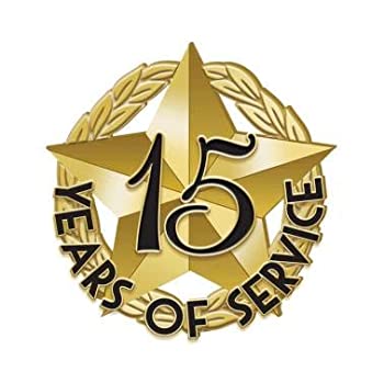 【中古】【輸入品・未使用】Crown Awards 1インチ x 1インチ サービス認識 ラペルピン 星型 15年使用 ゴールドラペルピン｜スカイマーケットプラス 59,740円