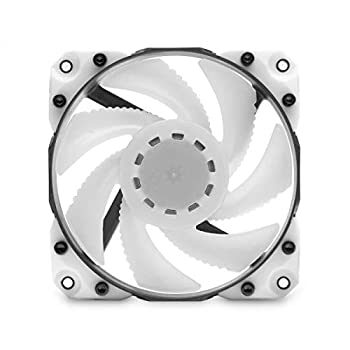 【中古】【インポート品・未当て嵌める】EKWB EK-Vardar X3M 120ER PWM 120粍 気違い 500-2200 RPM デジタル RGB 白いこと