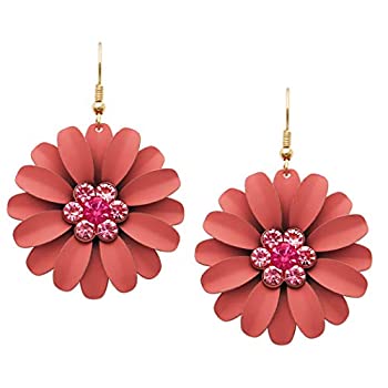 【中古】【輸入品・未使用】Rosemarie Collections レディース サマータイム 楽しいデイジーフラワーペンダント ネックレスとイヤリングセット｜スカイマーケットプラス 10,781円