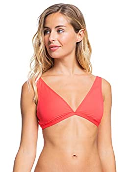 【中古】【輸入品・未使用】Roxy Women's Solid Beach Classics Elongated Bikini Top, Cayenne, XXL