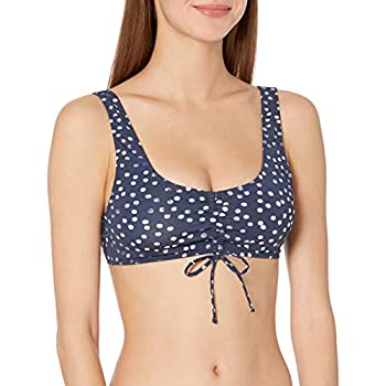 【中古】【輸入品・未使用】Roxy Women's Printed Beach Classics Bralette Bikini Top, Mood Indigo S Kuta DOTS, M|スカイマーケットプラス