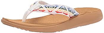 【中古】【輸入品・未使用】Roxy レディース Lizzie Comfort サンダル, レインボー, 5