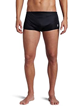 【中古】【輸入品・未使用】(28, Black) - TYR Sport Men's 20cm Nylon Team Trainer Swim Suit