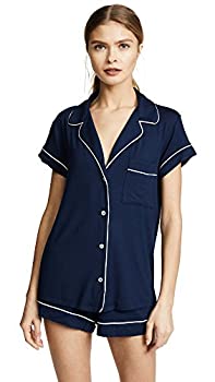 【中古】【輸入品・未使用】Eberjey レディース Gisele ショートパジャマセット US サイズ: Medium カラー: ブルー