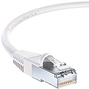 【中古】【輸入品・未使用】InstallerParts イーサネットケーブル CAT6ケーブルシールド(SSTP/SFTP) ブーテッド20フィート ホワイト プロフェッショナルシリーズ 10ギガビッ