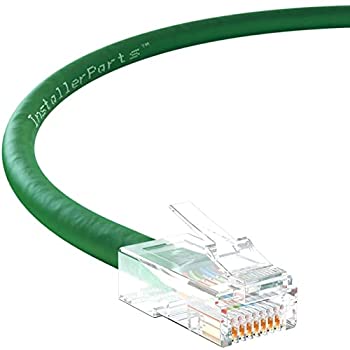 【中古】【輸入品・未使用】InstallerParts (100本パック イーサネットケーブル CAT6ケーブル UTP 非起動 2フィート - グリーン - プロフェッショナルシリーズ - 10ギガビッ|スカイマーケットプラス