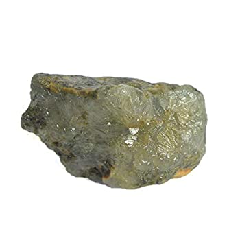 【中古】【輸入品・未使用】Gemhub レア 未加工 緑 プレナイト チャンク 56.50 Ct 未カット ラフ プレナイト 天然 未加工 プレナイト ヒーリング クリスタル