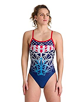 【中古】【輸入品・未使用】Arena レディース パームフォレスト チャレンジバック MaxLife ワンピース水着